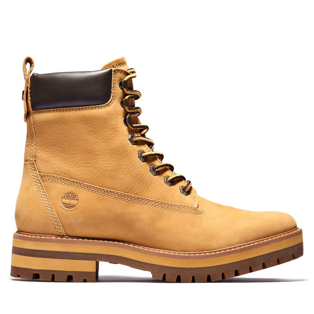 Botas de Nieve Timberland Argentina Hombre - Courma Guy Waterproof - Marrones - ONYMBT-289